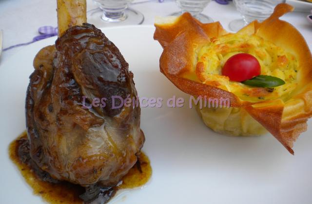 Souris d'agneau laquées au sirop d'érable - Photo par mimm10