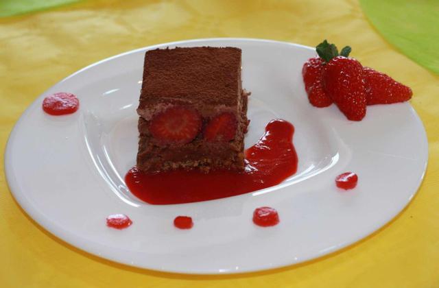 Mon royal chocolat aux fraises - Photo par marianWG