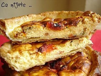 Tartelettes chèvre frais et tomates séchées - Photo par chutca