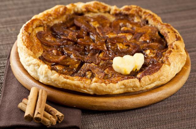 Tarte fine choco-pommes - Sophie21