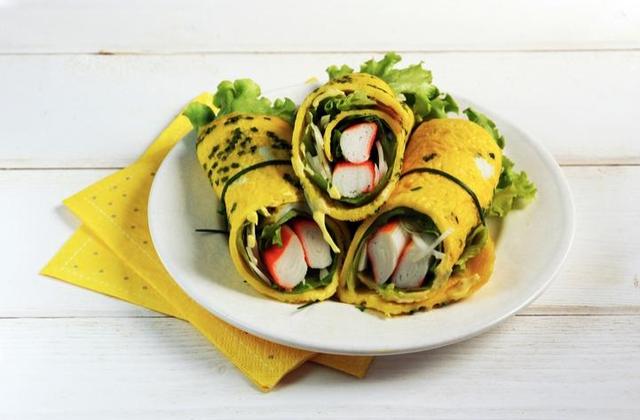 Omelette roulée à la japonaise et Petits Coraya - Photo par Coraya