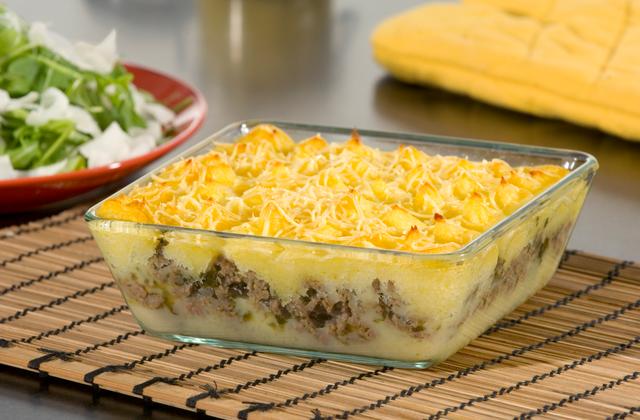 Hachis parmentier à la moutarde - Photo par Amora