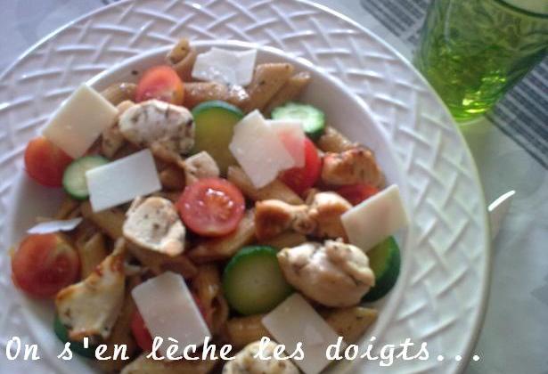 Salade de pâtes faciles - Photo par pepitavignon