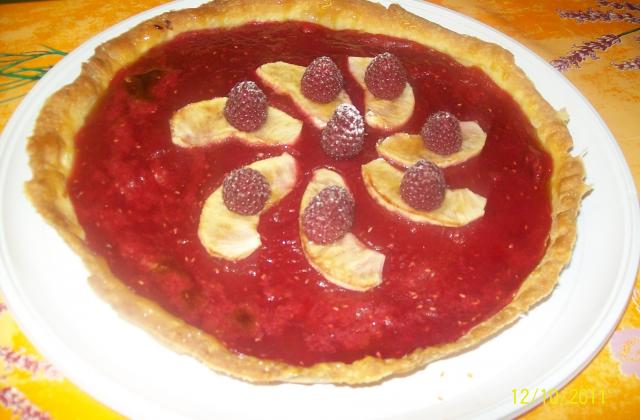 Recette Tarte Pomme Framboise 750g