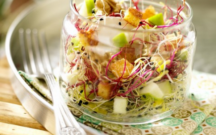Ma salade Bio sucrée-salée - Photo par Ker Cadélac