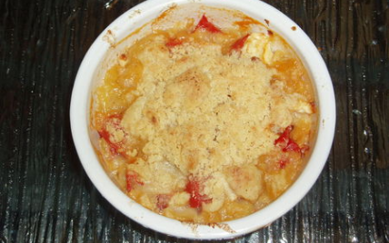 Crumble tomates / féta - Photo par brevesdecuisine