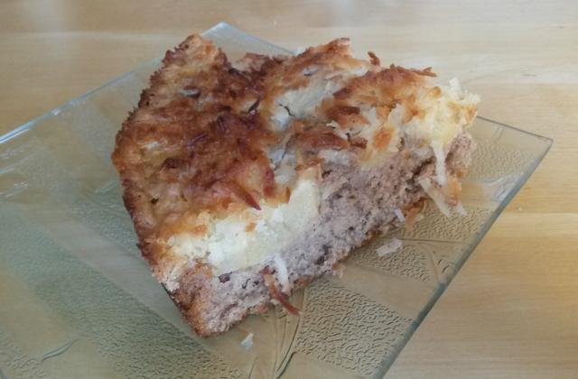 Gâteau pommes-noix de coco - Photo par nolwenl