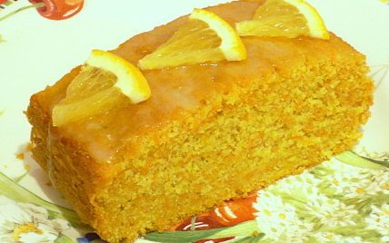Cake aux carottes et au gingembre - Photo par La soupe à la citrouille