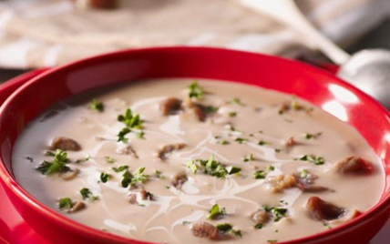 Velouté de champignons de Paris - Photo par melany