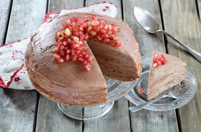 Gâteau de crêpes au Nutella - Photo par Silvia Santucci