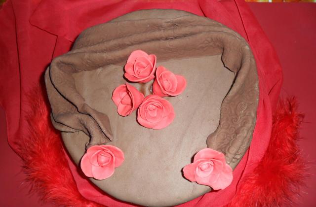 Gâteau rose et chocolat - Photo par marilyiW