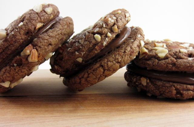 Cookies chocolat-amandes - Photo par jameneledessert