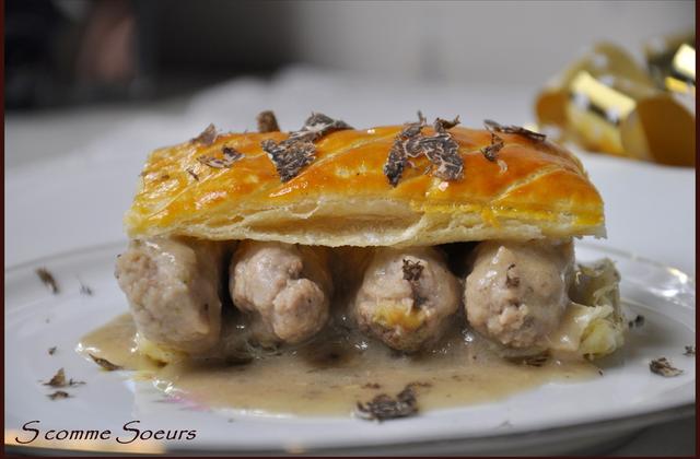 Feuilletés de quenelles et ris de veau à la truffe - Photo par membre_253430