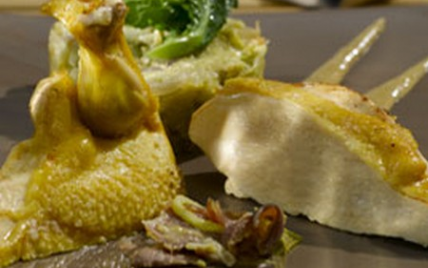 Suprême de volaille du Périgord et mousseline de foie gras du Sud-Ouest - AAPrA