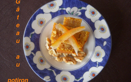 Gâteau au potiron maison - Photo par elisev