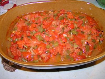 Poulet en piperade - Photo par 750g