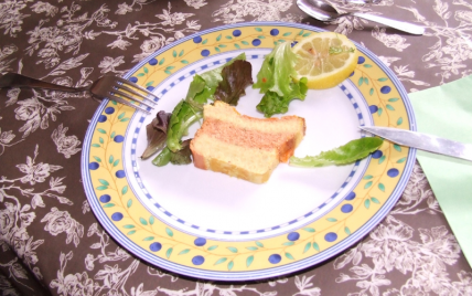 Terrine au saumon et au crabe - Photo par lafermY
