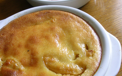 Petits flans aux pommes et au rhum - Photo par miss o