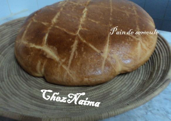Pain de semoule - cheznaima