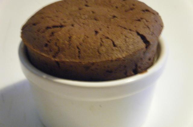 Fondant au chocolat cœur chocolat blanc - Photo par anaisbJ