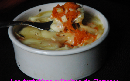 Gratin de crozets, potiron et Saint-Nectaire - Photo par tentat