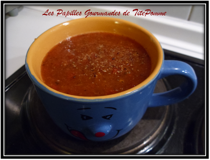 Soupe à la tomate inratable - Photo par TitePomme