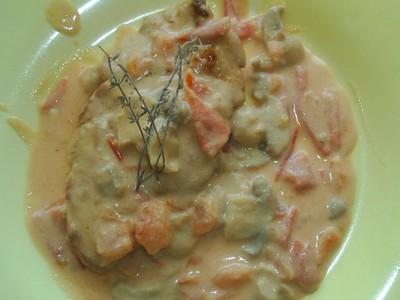 Escalope de dinde forestière - Photo par cindyl