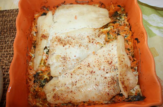 Filets de fletan aux carottes - Photo par recettL