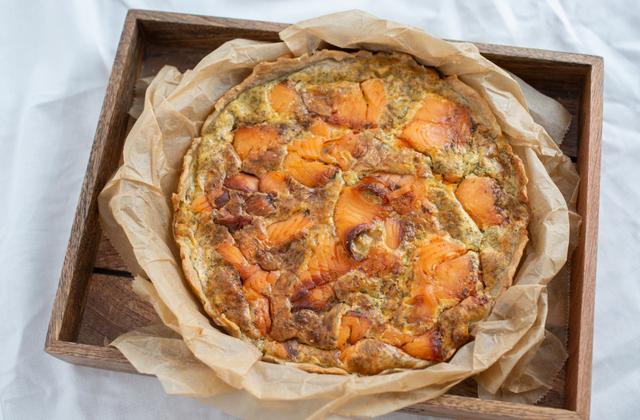 Quiche saumon - Photo par 750g