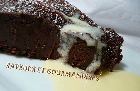 Gâteau au chocolat et beurre salé facile - Photo par Nadji.