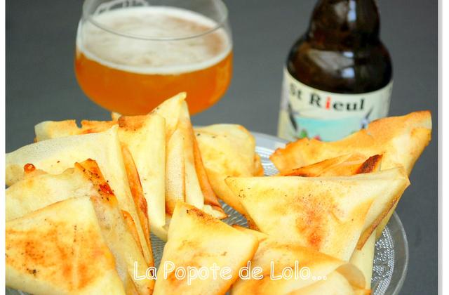 Samoussas au Maroilles et à la bière de printemps - Photo par lapopotedelolo