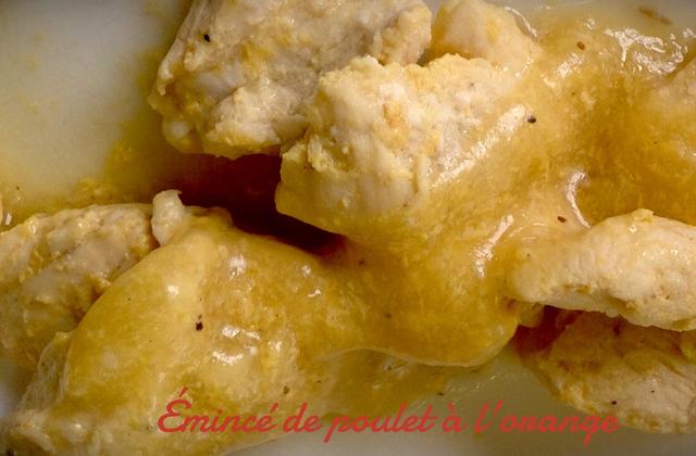 Emincé de poulet à l'orange - Photo par cuisine loulou
