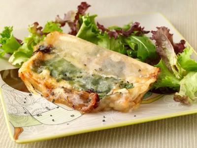 Samoussas de salade et camembert de normandie AOP - AOP Laitières