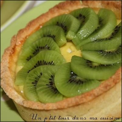 P'tites tartelettes au kiwi - virginwKT