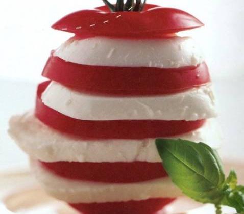Les tomates mozzarella - Photo par marielKCM