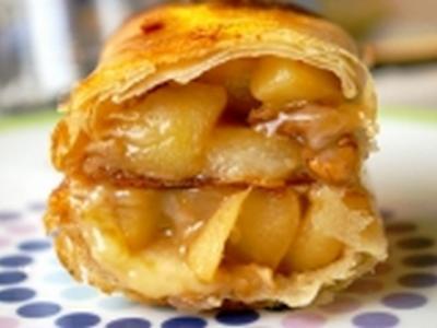 Nems aux pommes et au reblochon - Photo par gleche