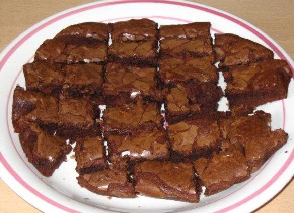 Brownies au chocolat économiques - Photo par justmou