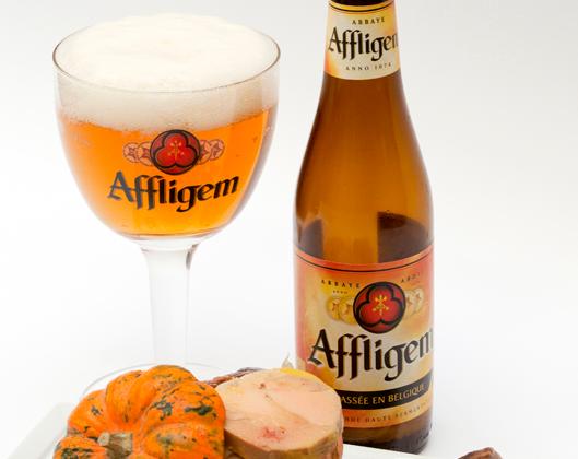 Perdrix Embeurrée de choux à la bière Affligem, Foie gras et cèpes - Photo par Tendances Bière