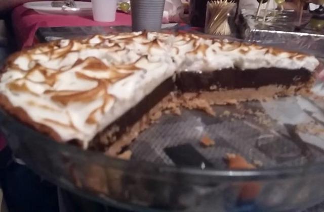 Tarte au chocolat et caramel au beurre salé - Photo par Boudeaux laurie audrey