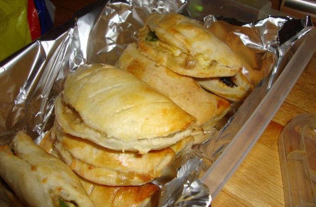 Chaussons aux poivrons, feuilletés - Photo par la cuisine de doudou