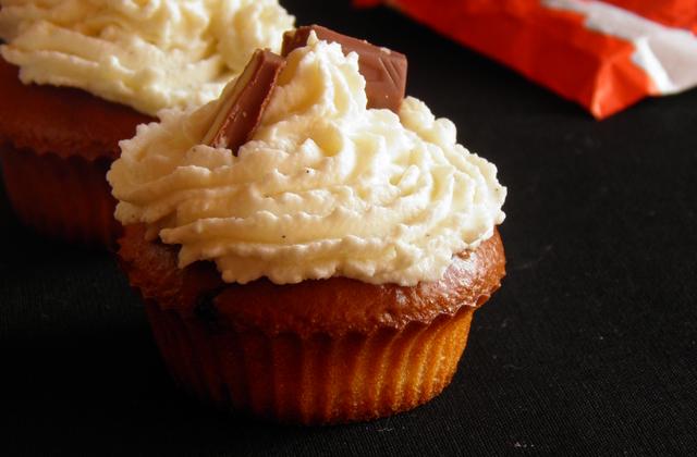 Cupcakes aux Kinder - Photo par Cooking lili