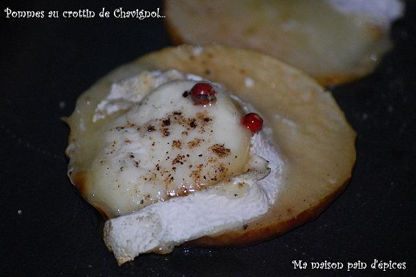 Pommes au crottin de Chavignol - Photo par Stéph pain d'épices