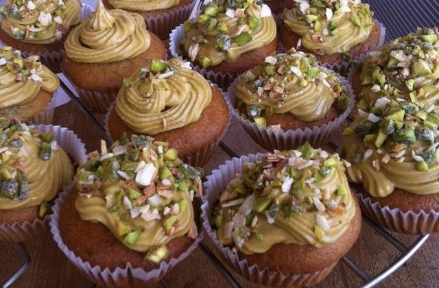 Cupcakes à la pistache - Photo par Titoune1990