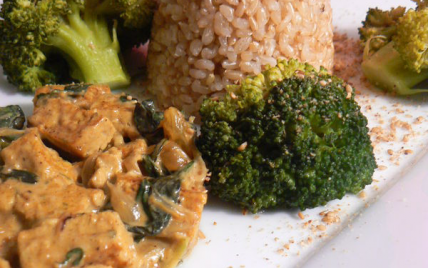 Tofu au curry - Photo par audreycuisine