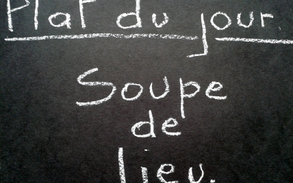 Soupe de lieu au safran - Photo par malikele