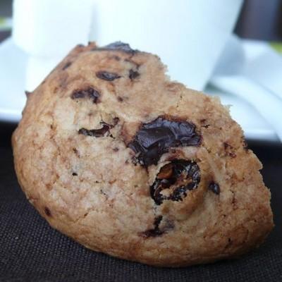 Cookies moelleux au chocolat et raisins secs - Photo par hmarpe