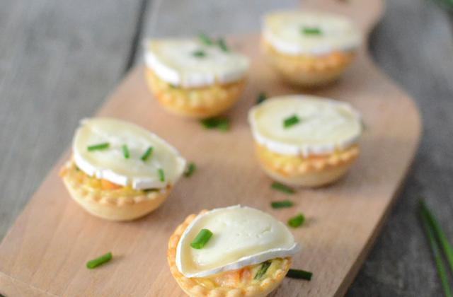 Tartelettes apéritives au saumon & En-Cas de Caprice - Photo par Quiveutdufromage.com