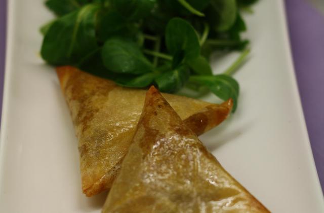 Briouates au confit d'Aubergines - Photo par Nadia Paprikas