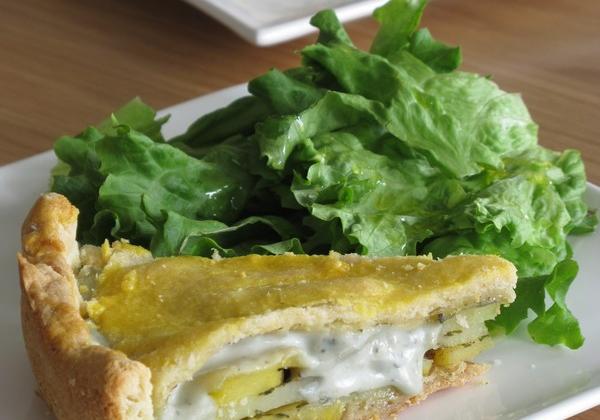 Tourte de pommes de terre et crème Saint Agur® - Photo par Quiveutdufromage.com