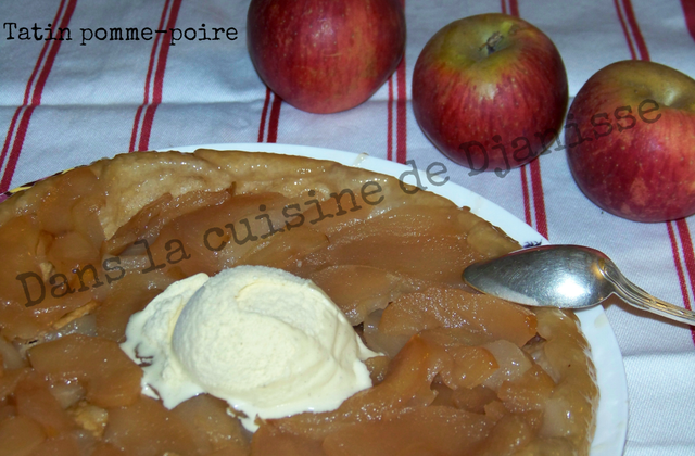 Tarte tatin pommes-poires - Djanisse
